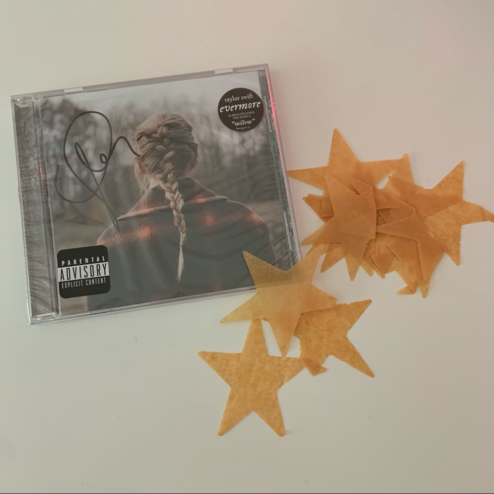 Taylor Swift Signed Evermore Album still in wrap
